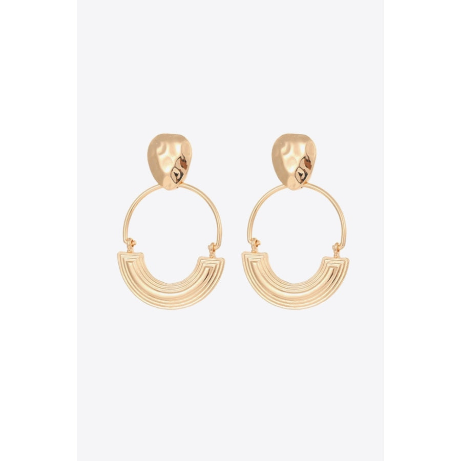 18K Gold-Plated Drop Earrings Gold / One Size