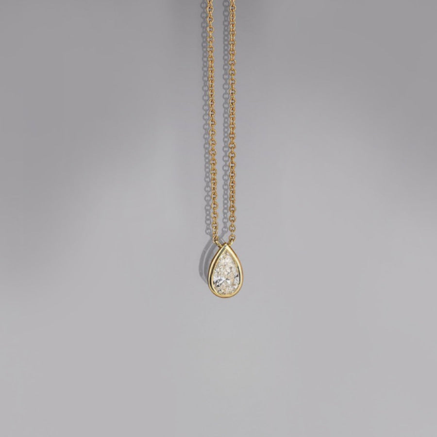 18K Gold - Plated Stainless Steel Pendant Necklace Style A / One Size Apparel and Accessories