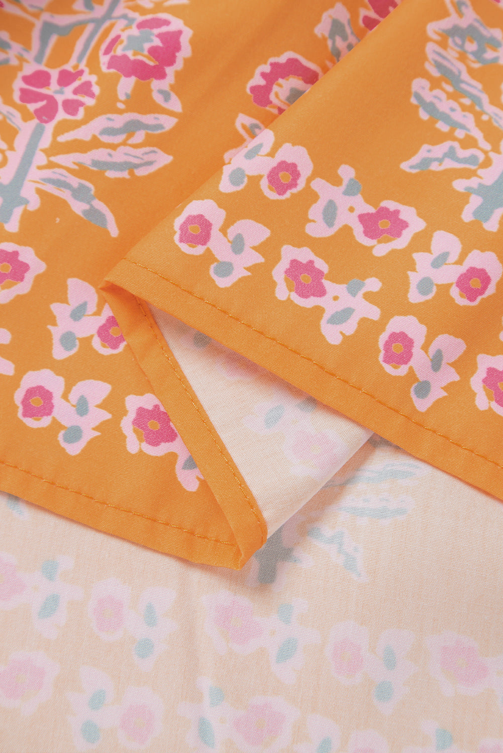 Pink Boho Paisley Floral Mixed Patchwork Tassel Tie Plus Size Midi Dress Plus Size/Plus Size Dresses/Plus Size Maxi Dresses