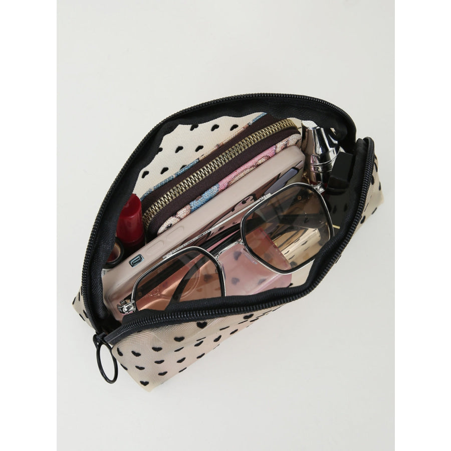 4- Piece Heart Polyester Storage Bag Apparel and Accessories