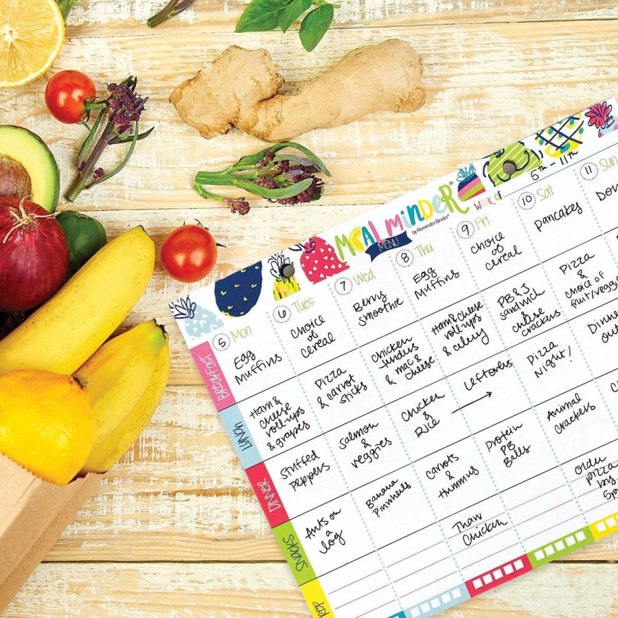 52-Week Meal Minder® Weekly Menu Planner Pad Pads