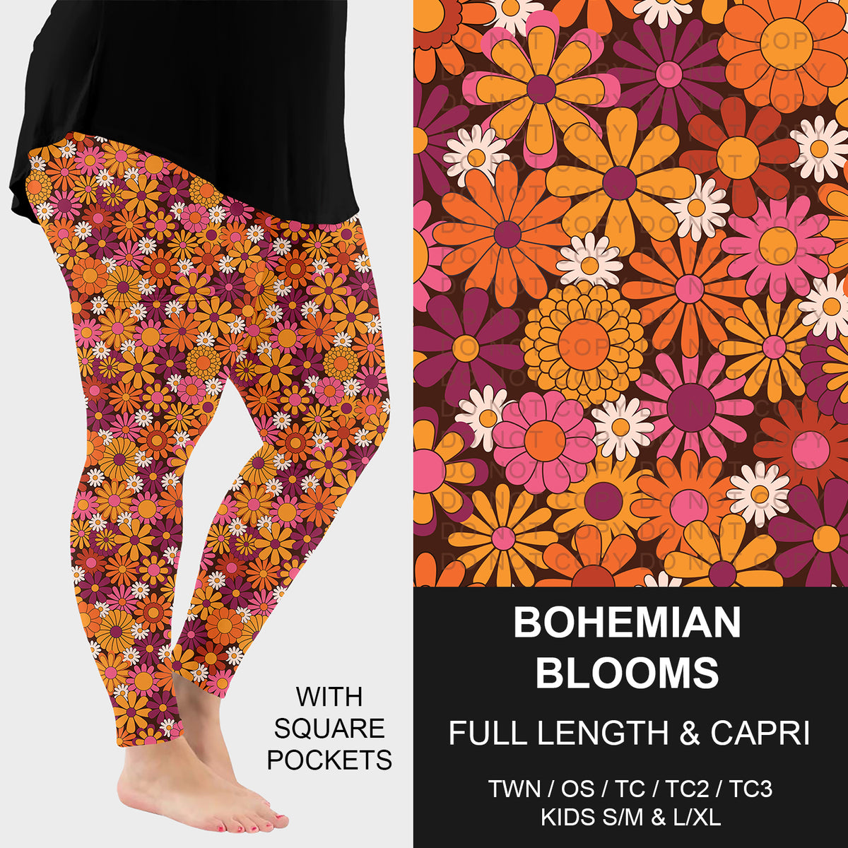 PREORDER Custom Styles - Bohemian Blooms - Closes 28 Oct - ETA late Jan 2026