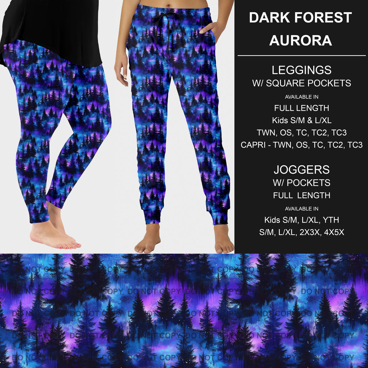 PREORDER Custom Styles - Dark Forest Aurora - Closes 28 Oct - ETA late Jan 2026