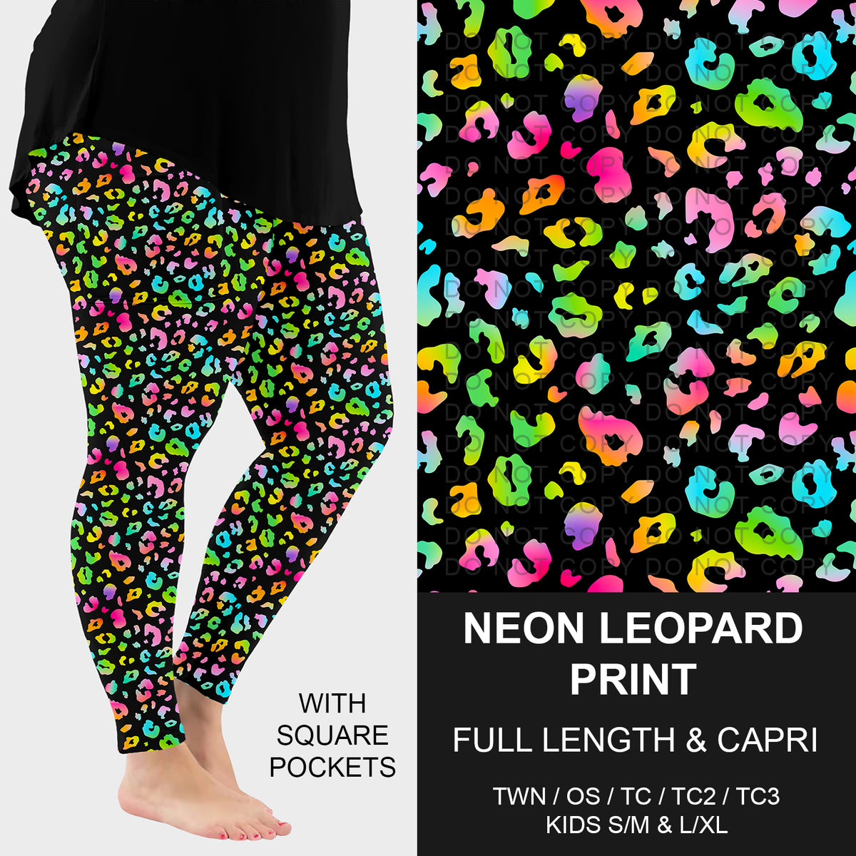 PREORDER Custom Styles - Neon Leopard Print - Closes 28 Oct - ETA late Jan 2026