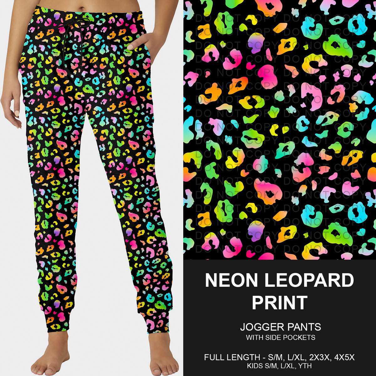 PREORDER Custom Styles - Neon Leopard Print - Closes 28 Oct - ETA late Jan 2026