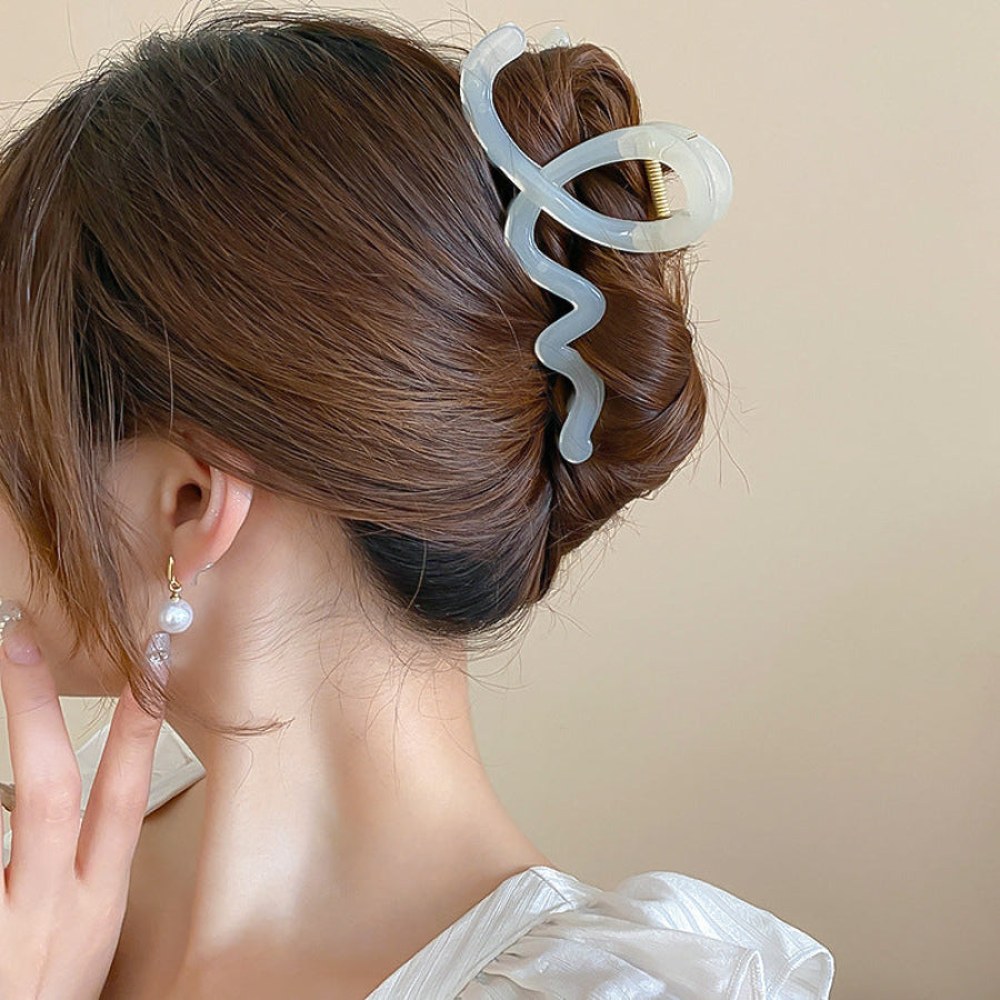 Acrylic Hair Claw Clip Apparel and Accessories