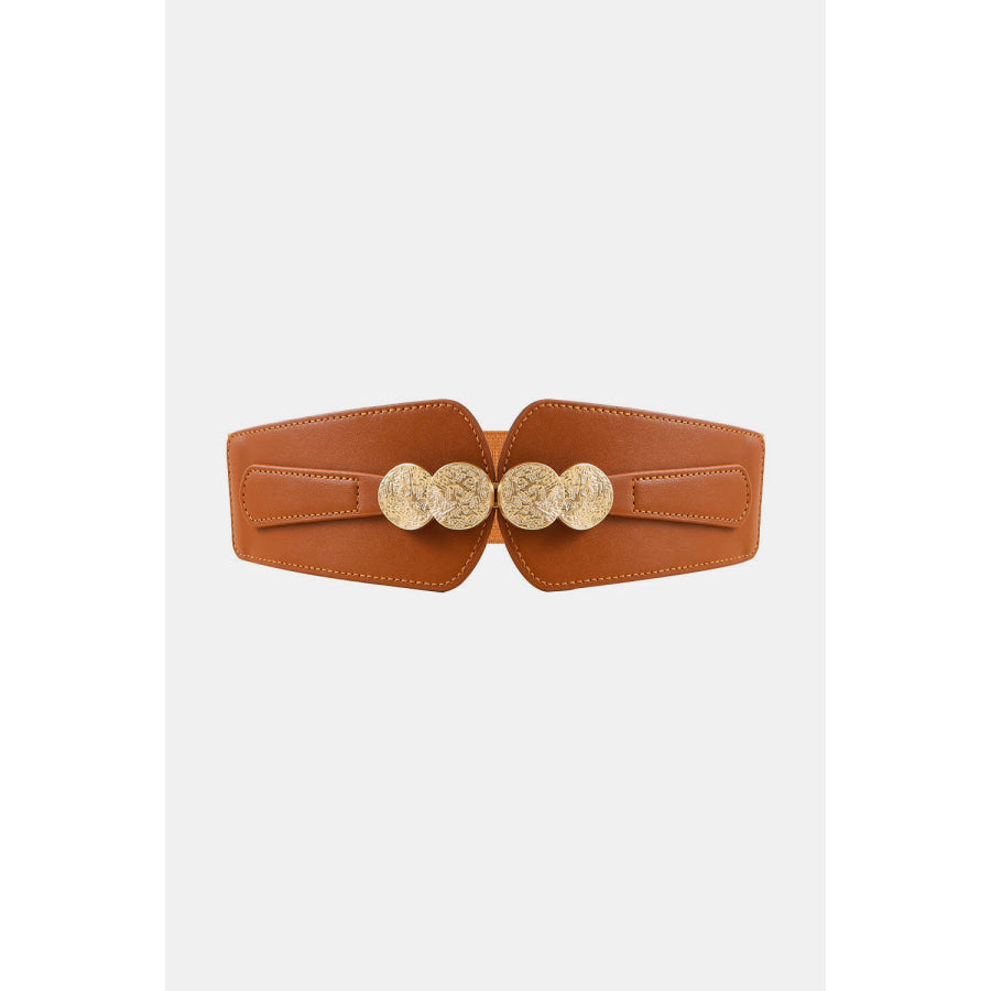 Alloy Buckle Elastic Belt