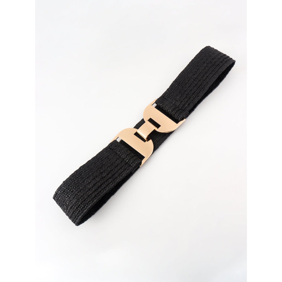 Alloy Buckle Elastic Belt