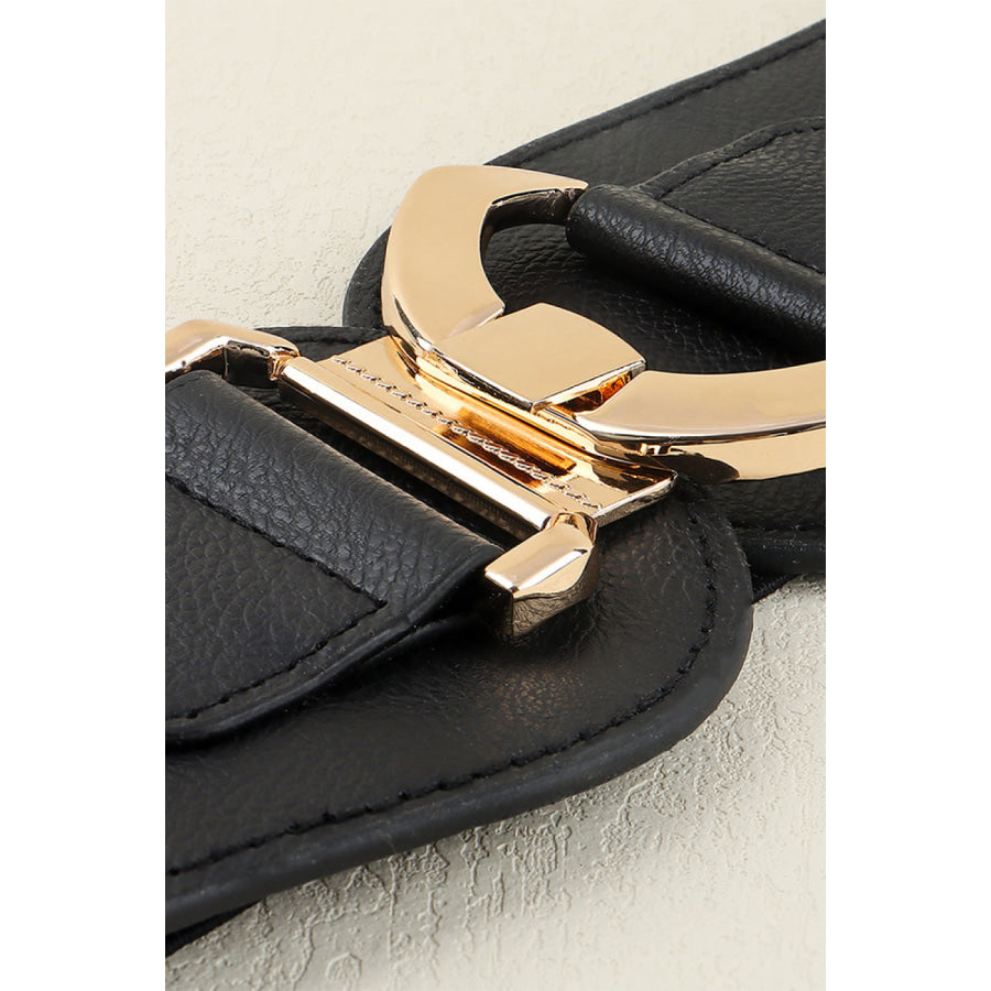 Alloy Buckle Elastic Belt