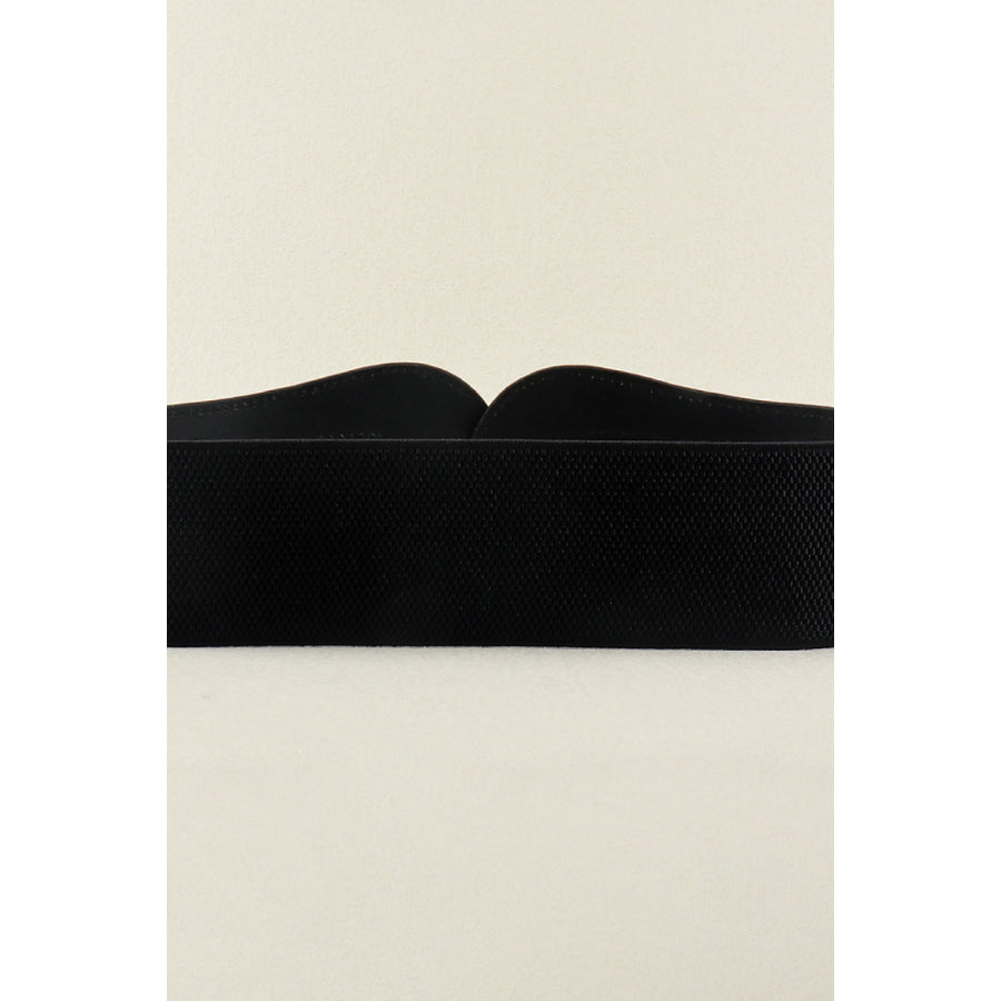 Alloy Buckle Elastic Belt