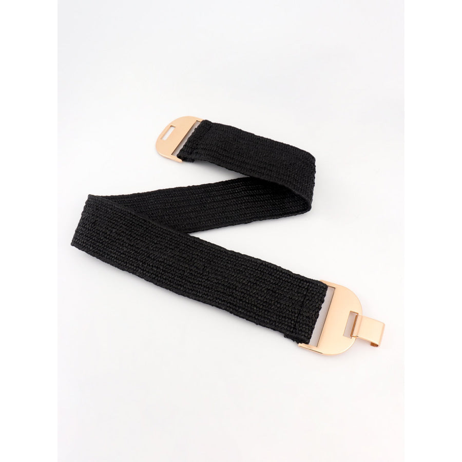 Alloy Buckle Elastic Belt