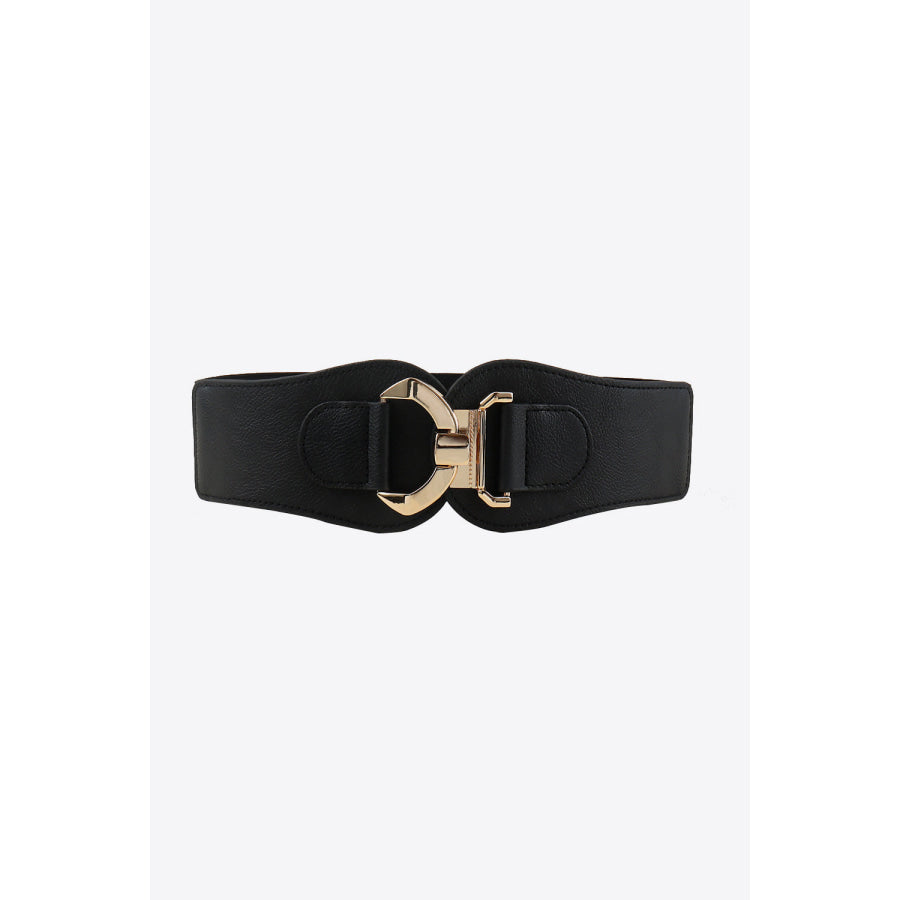 Alloy Buckle Elastic Belt
