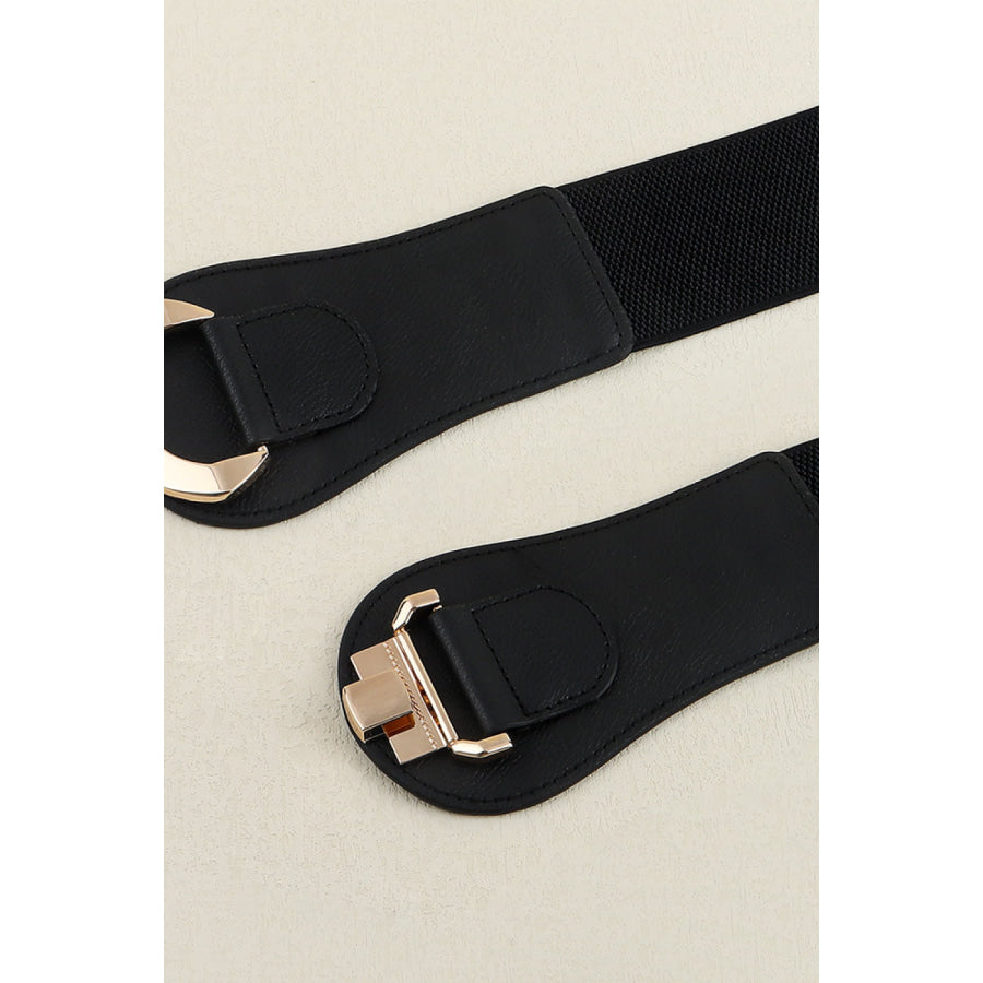Alloy Buckle Elastic Belt