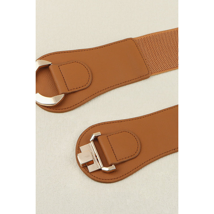 Alloy Buckle Elastic Belt