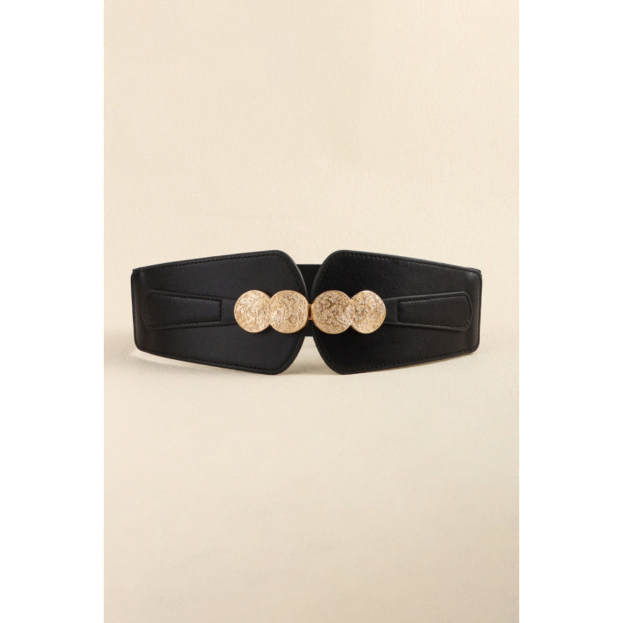 Alloy Buckle Elastic Belt