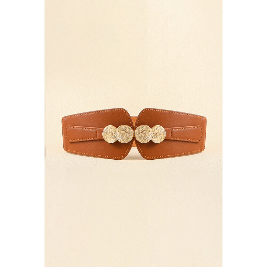 Alloy Buckle Elastic Belt