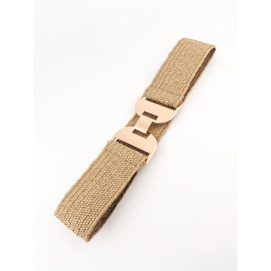 Alloy Buckle Elastic Belt