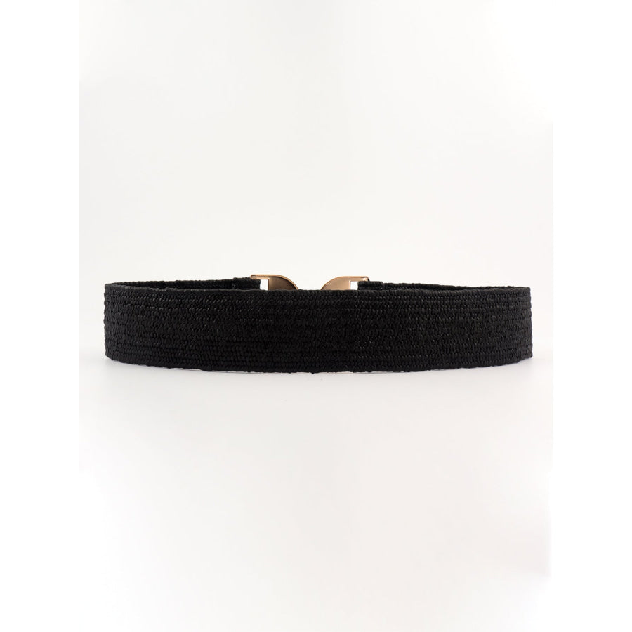 Alloy Buckle Elastic Belt