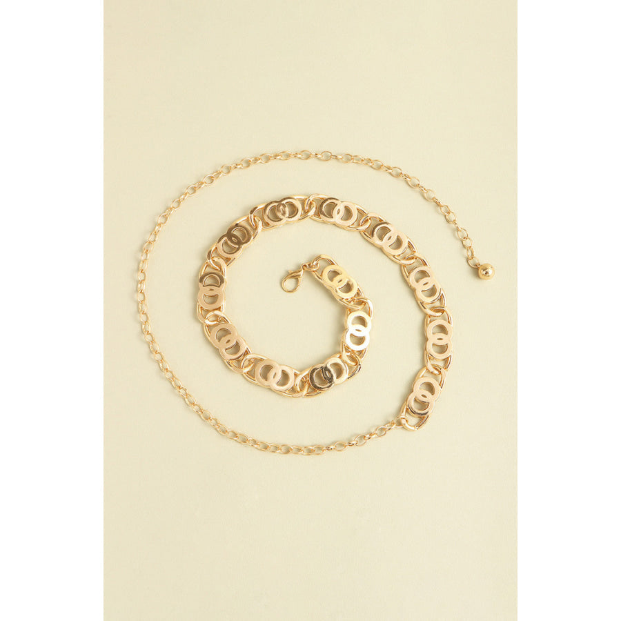 Alloy Lobster Clasp Belt