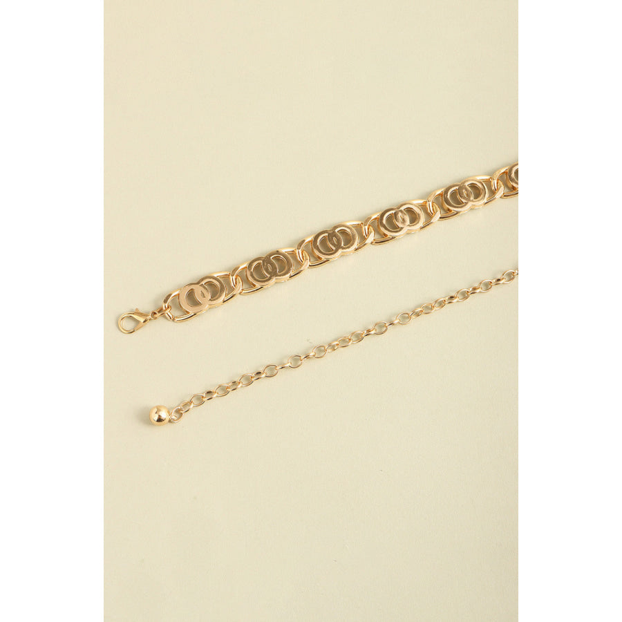 Alloy Lobster Clasp Belt