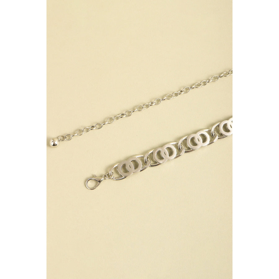 Alloy Lobster Clasp Belt
