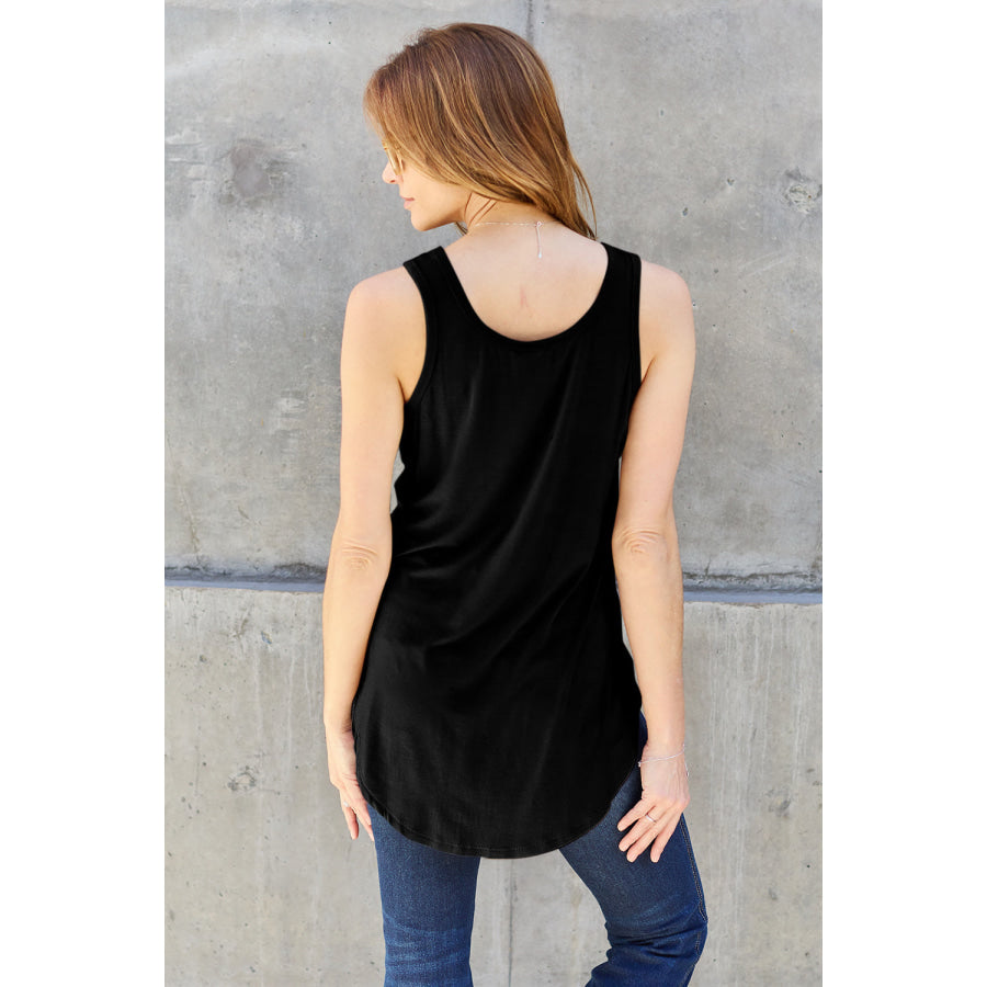 Basic Bae Bamboo Full Size Round Neck Tank Apparel and Accessories