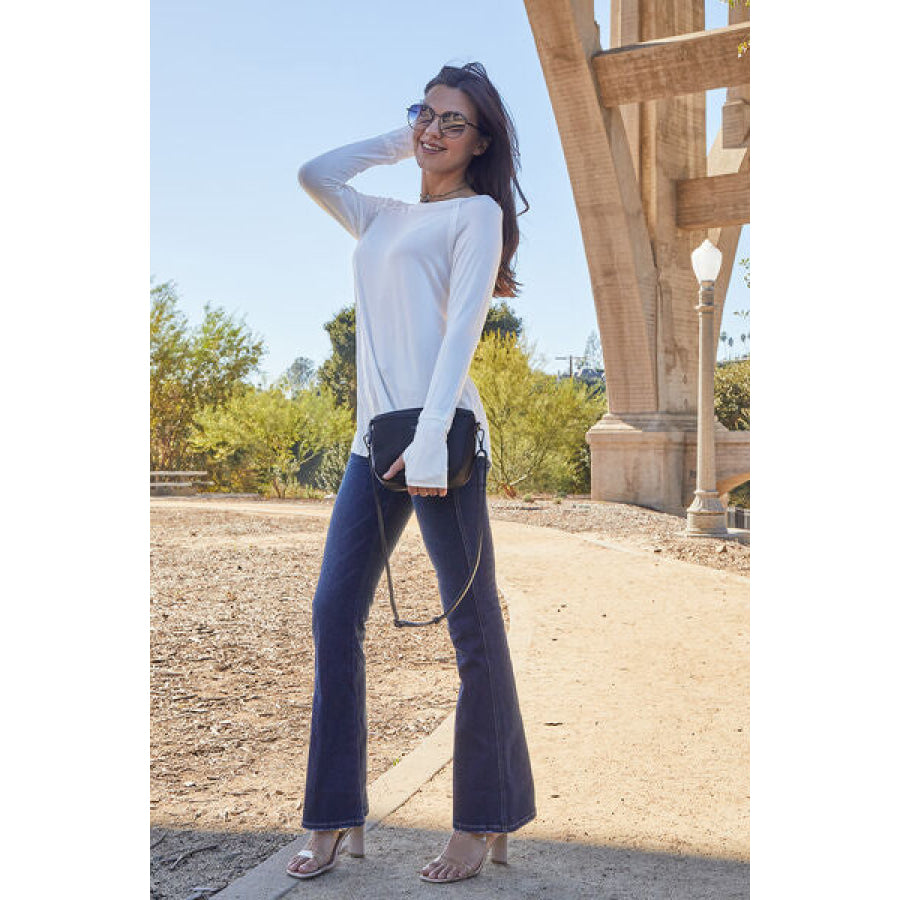Basic Bae Full Size Round Neck Long Sleeve T-Shirt Clothing
