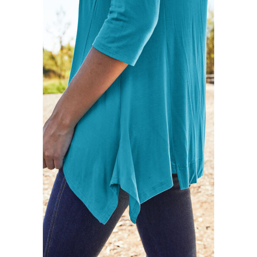 Basic Bae Full Size Round Neck Pocketed T-Shirt Clothing