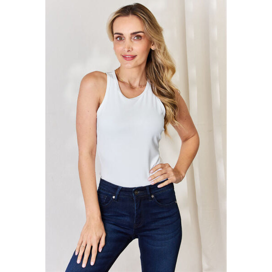 Basic Bae Full Size Round Neck Racerback Tank Clothing
