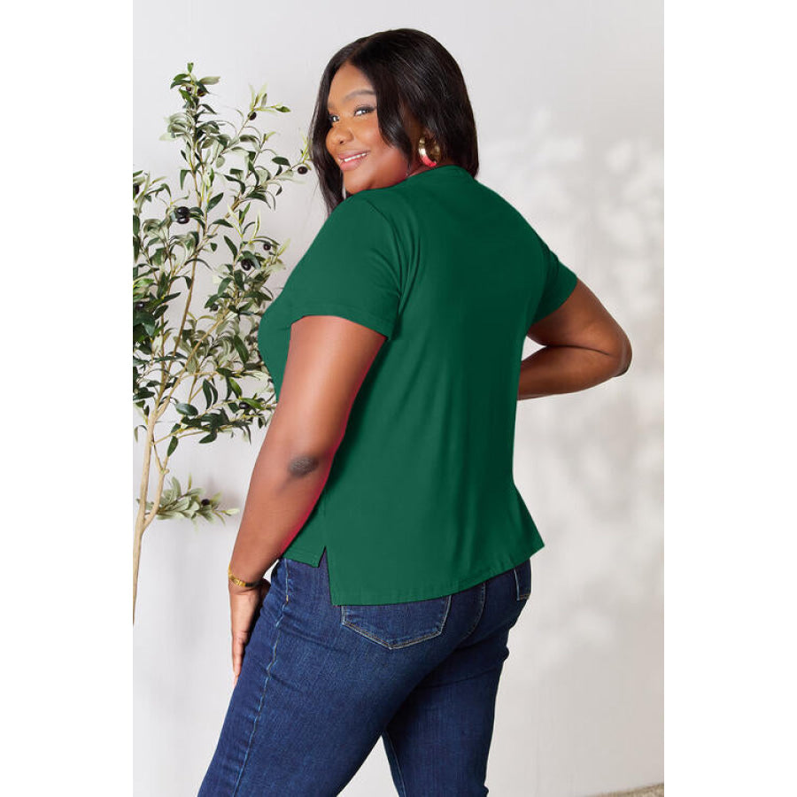 Basic Bae Full Size Round Neck Short Sleeve T-Shirt Clothing