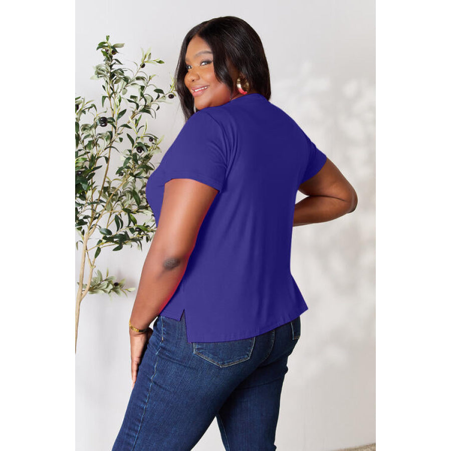 Basic Bae Full Size Round Neck Short Sleeve T-Shirt Clothing