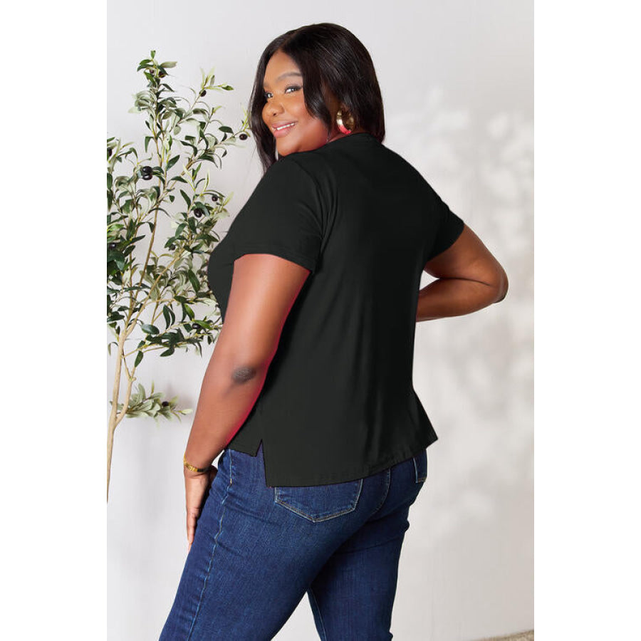 Basic Bae Full Size Round Neck Short Sleeve T-Shirt Clothing