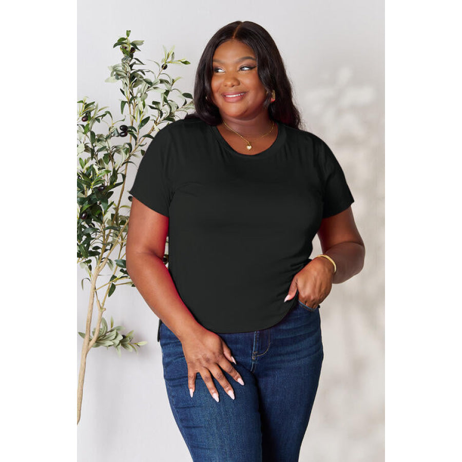 Basic Bae Full Size Round Neck Short Sleeve T-Shirt Clothing