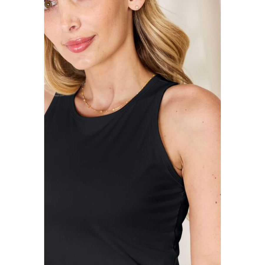 Basic Bae Full Size Round Neck Slim Tank Clothing
