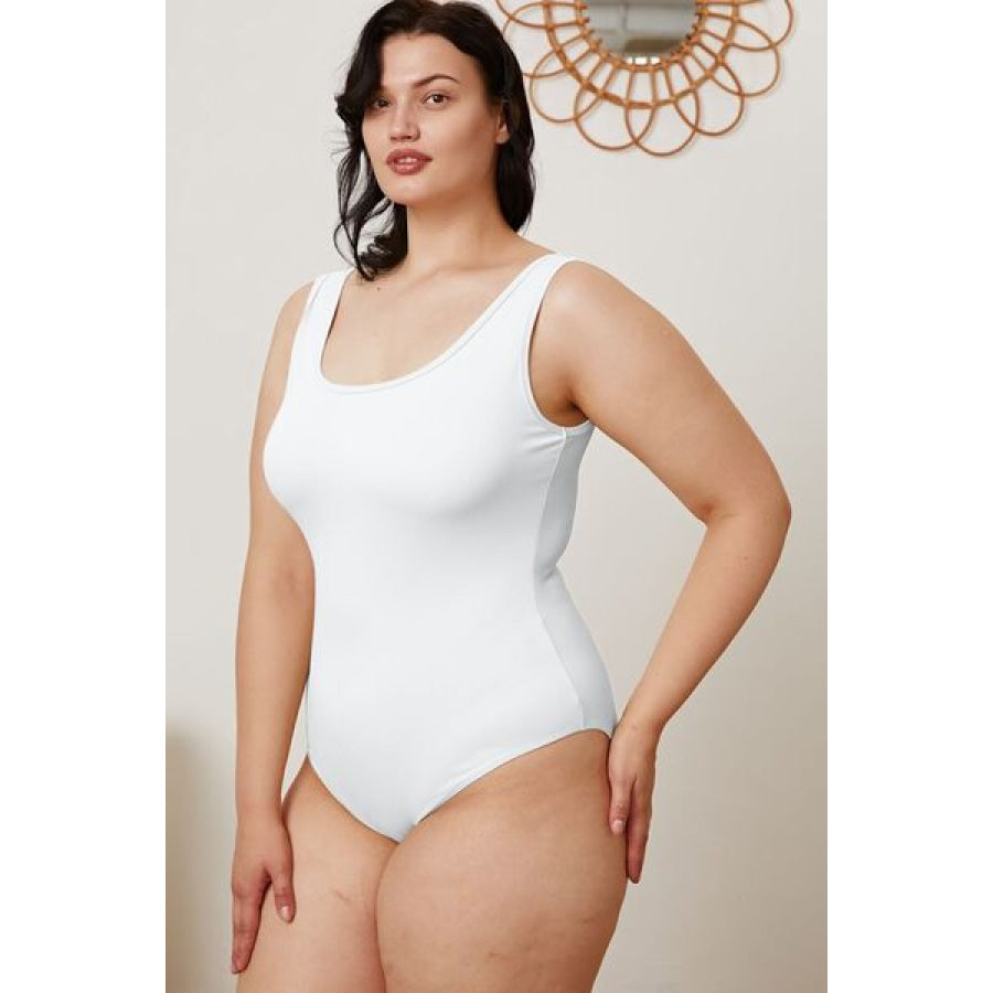 Basic Bae Full Size Square Neck Sleeveless Bodysuit Apparel and Accessories