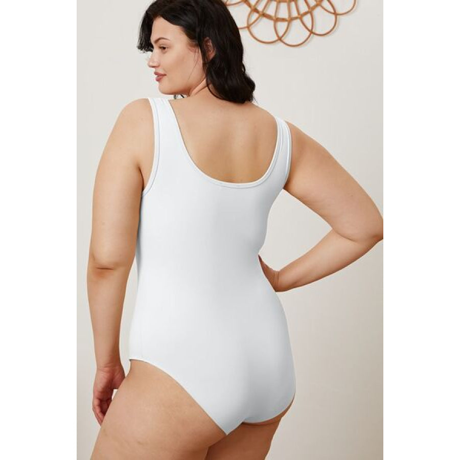 Basic Bae Full Size Square Neck Sleeveless Bodysuit Apparel and Accessories