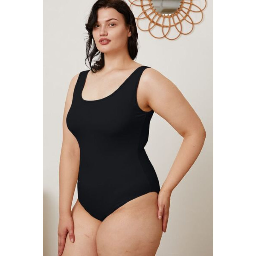 Basic Bae Full Size Square Neck Sleeveless Bodysuit Apparel and Accessories