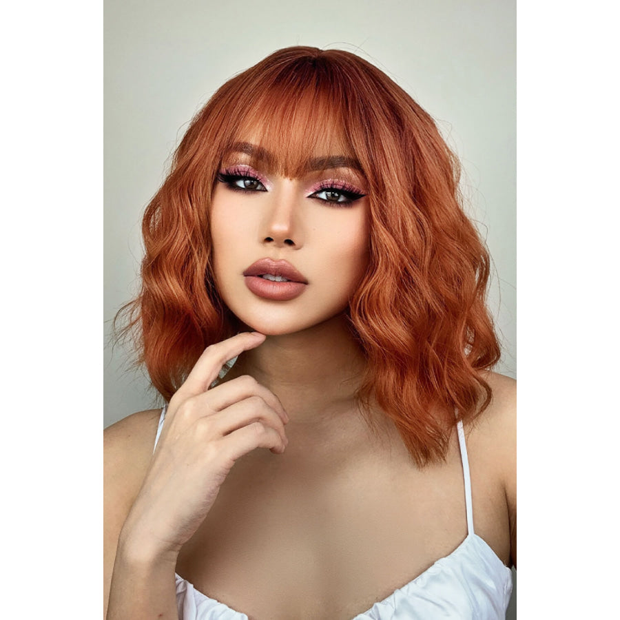 Bobo Wave Synthetic Wigs 12’’ Ochre / One Size