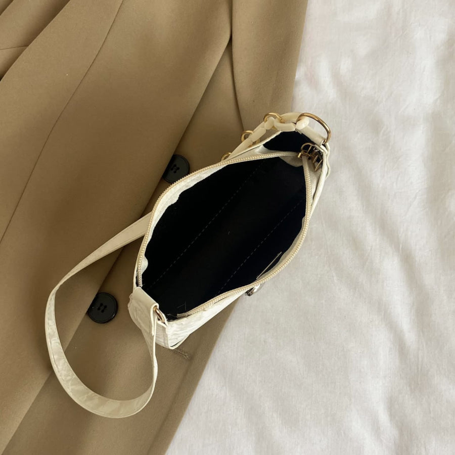 Bow PU Leather Shoulder Bag Apparel and Accessories