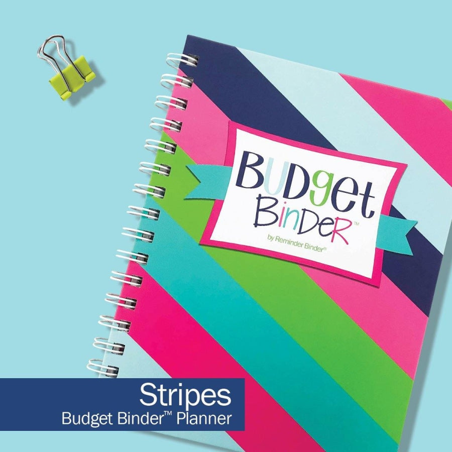 Budget Binder™ Bill Tracker Financial Planner Stripes Budgeting