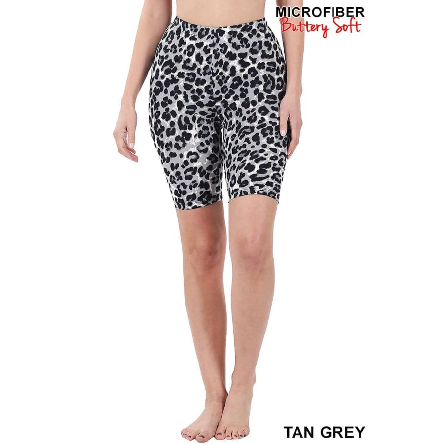 NEW! Buttery Soft Microfibre Bike Shorts Leopard and Camo prints! Leggings