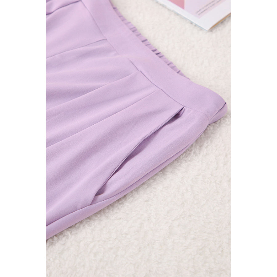 Buttery-Soft Surplice Long Sleeve Top and Pants Set Apparel and Accessories