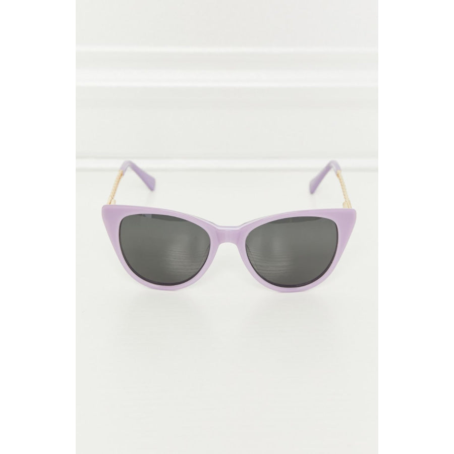 Cat-Eye Acetate Frame Sunglasses