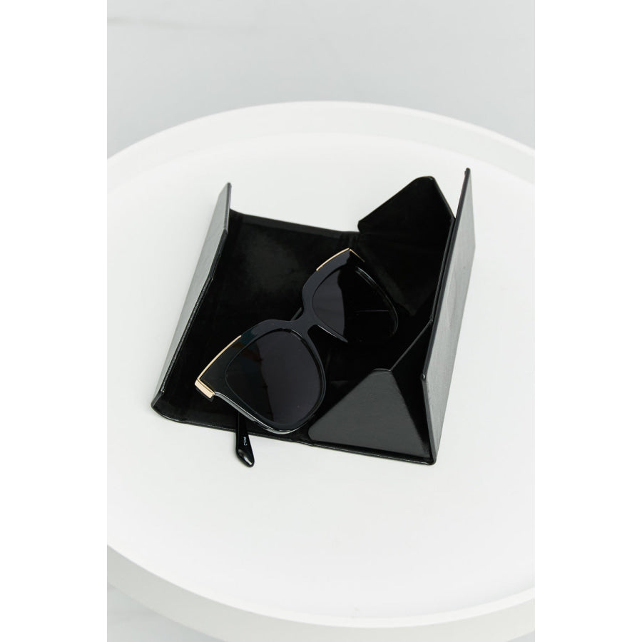 Cat-Eye Acetate Frame Sunglasses