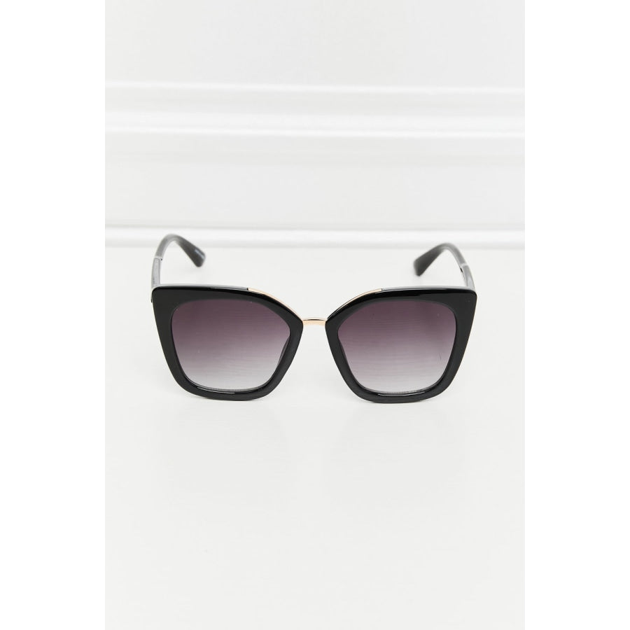 Cat Eye Full Rim Polycarbonate Sunglasses