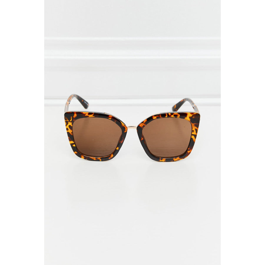 Cat Eye Full Rim Polycarbonate Sunglasses