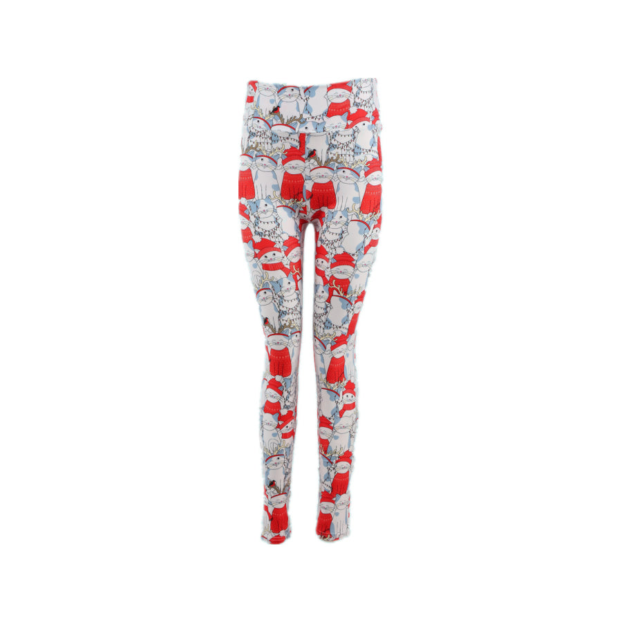 Christmas Cats Leggings (ETA early September) OS Leggings