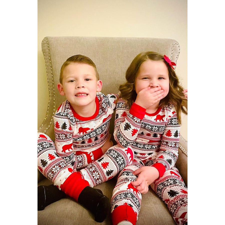 Christmas Long Sleeve Jumpsuit Multicolor / 3-6M