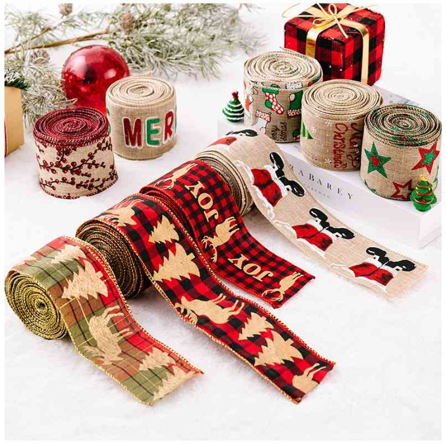 Christmas Polyester Ribbon