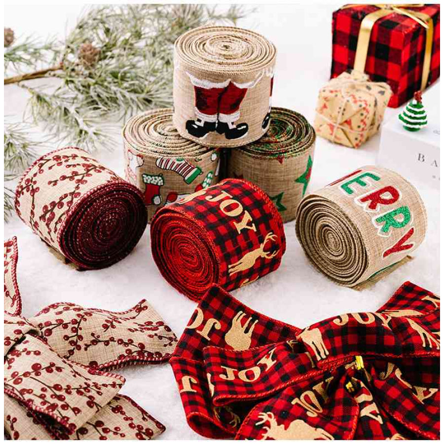Christmas Polyester Ribbon